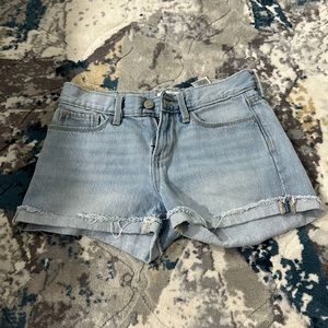 girls jean shorts